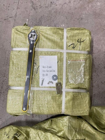 Car Jack & Lug Wrench for Easy Tyre Change