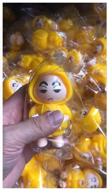 Shinchan Expression-Changing Keychain