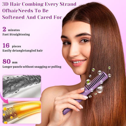 Cartfolio Mini Straightener – Cordless, Portable, Rechargeable Hot Comb