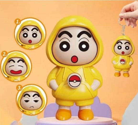 Shinchan Expression-Changing Keychain
