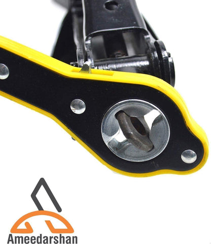 Car Jack & Lug Wrench for Easy Tyre Change