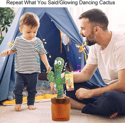 Musical Dancing & Mimicry Cactus, Fun LED Toy For Kids