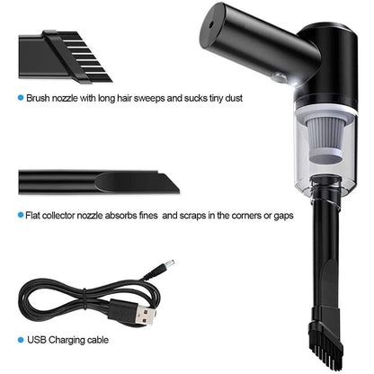 Portable Wireless Air Duster Vacuum Cleaner
