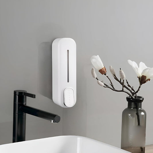Smart Wall-Mounted Soap Dispenser – Easy Press & Refill