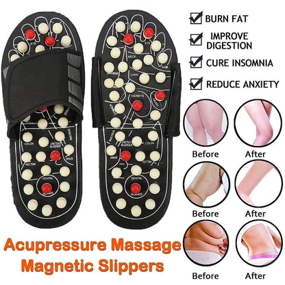Pulse Relief Acupressure & Magnetic Slippers For Men and Women